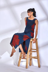 Aura Indigo Dress - Dress - Mizyana