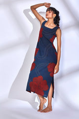 Aura Indigo Dress - Dress - Mizyana
