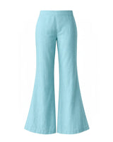 Azure Flared Trousers - Trousers - Mizyana