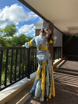 Azzurra Dress in Limoncello Print - Dress - Mizyana