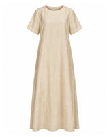 Badaam Handwoven Mulberry Silk Kurta Dress Co-ord Set - Co-ord Set - Mizyana