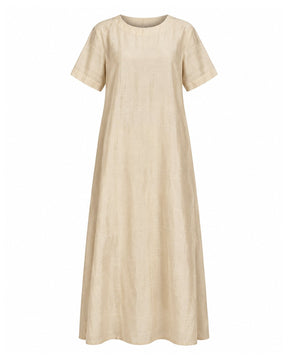 Badaam Handwoven Mulberry Silk Kurta Dress Co-ord Set - Co-ord Set - Mizyana