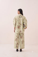 Bagiya Floral Pintuck Top - Shirt - Mizyana