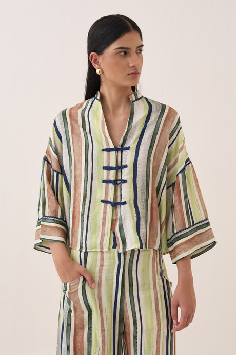 Bagiya Jacket Set - Three-Piece Set - Mizyana