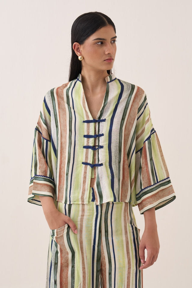 Bagiya Jacket Set - Three-Piece Set - Mizyana