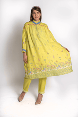 Basant Floral Kaftan Co-ord Set - Co-ord Set - Mizyana
