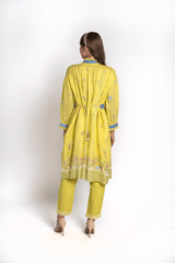 Basant Floral Kaftan Co-ord Set - Co-ord Set - Mizyana