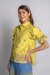 Basant Floral Shirt - Shirt - Mizyana