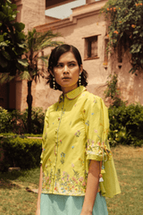 Basant Floral Shirt - Shirt - Mizyana