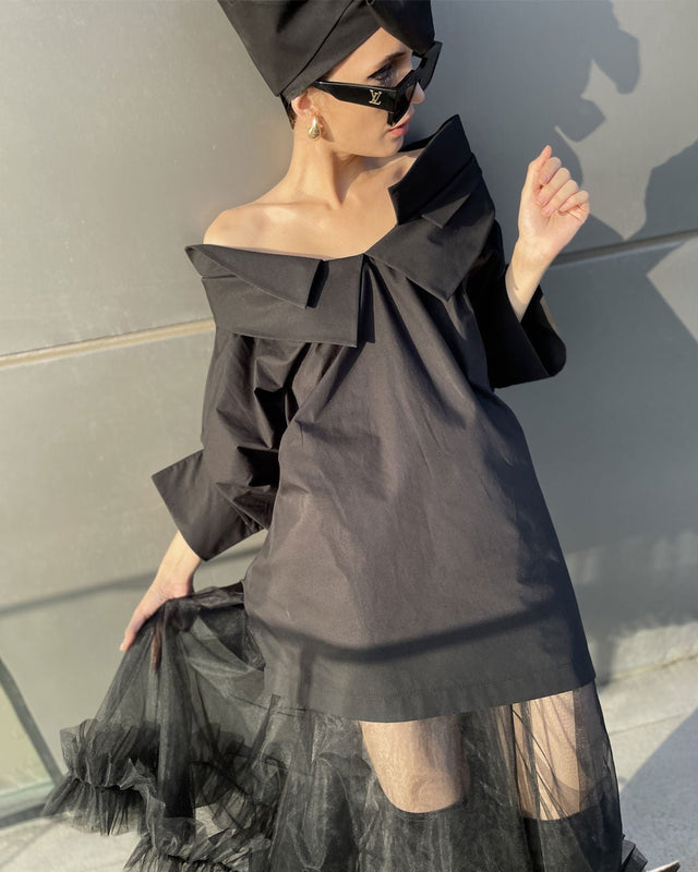 BASO OVERSIZE SHIRT-TUNIC - Shirt - Mizyana