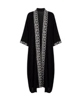 Batwing Linen Open Abaya - Abaya - Mizyana