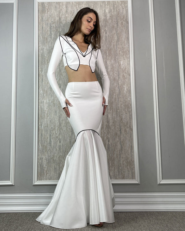 BEDA STRECHY SKIRT - Mizyana
