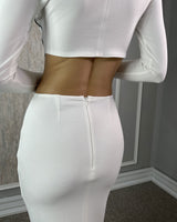 BEDA STRECHY SKIRT - Mizyana