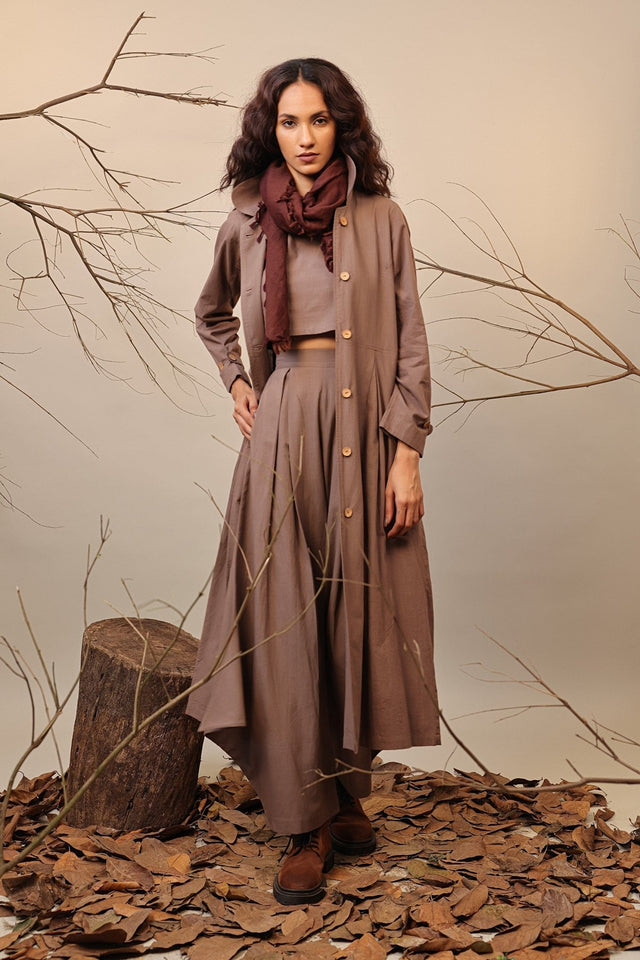 Beige Cali Trench Jacket - Jacket - Mizyana
