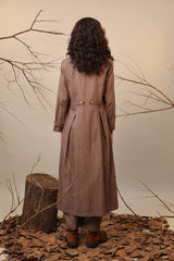 Beige Cali Trench Jacket - Jacket - Mizyana