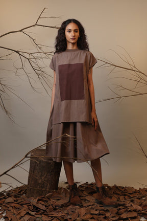 Beige CB Stara Dress - Dress - Mizyana