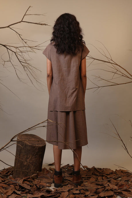 Beige CB Stara Dress - Dress - Mizyana