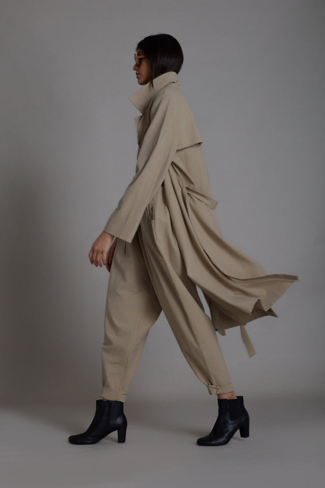 Beige Milestone Set - Two-Piece Set - Mizyana