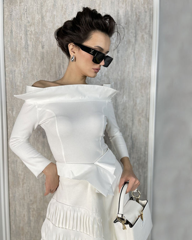 BIYANA BLOUSE - Blouse - Mizyana