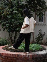 Black Pants - Trousers - Mizyana