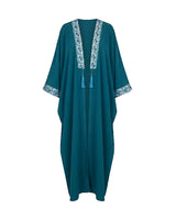 Bloom Floral Braid Abaya - Abaya - Mizyana