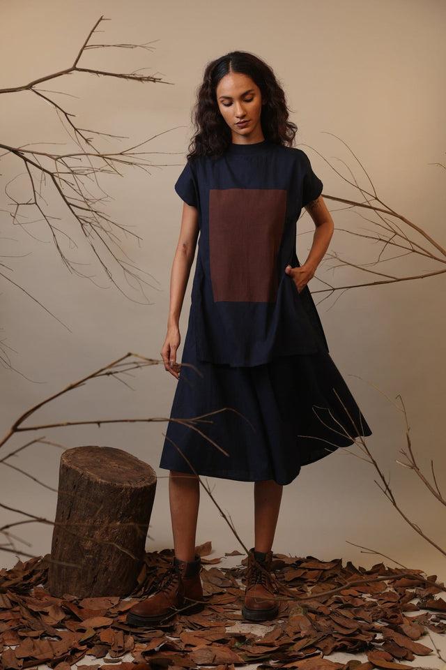 Blue CB Stara Dress - Dress - Mizyana