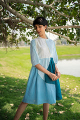 Blue Dress - Dress - Mizyana