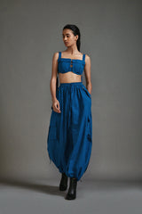 Blue Pocket Corset - Mizyana