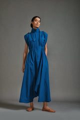 Blue Safari Sphara Jumpsuit - Jumpsuit - Mizyana