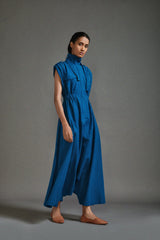 Blue Safari Sphara Jumpsuit - Jumpsuit - Mizyana