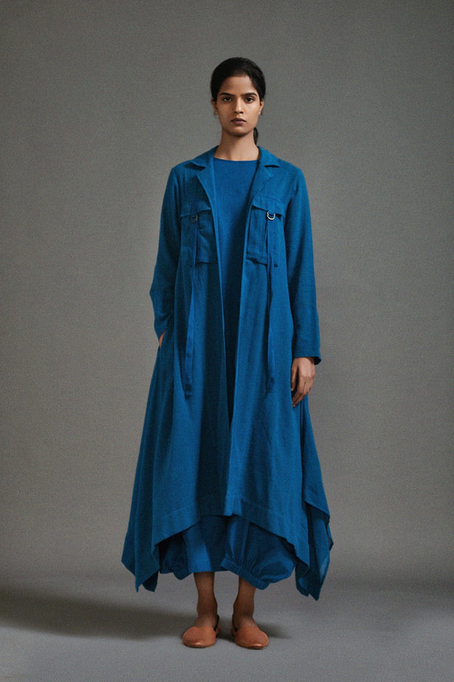 Blue Safari Vari and Koza Set - Two-Piece Set - Mizyana