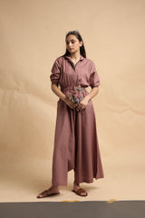 Blush Collar Sphara Jumpsuit - Jumpsuit - Mizyana