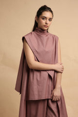Blush Toga Co-Ord Set (2 PCS) - Co-ord Set - Mizyana