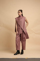 Blush Toga Co-Ord Set (2 PCS) - Co-ord Set - Mizyana