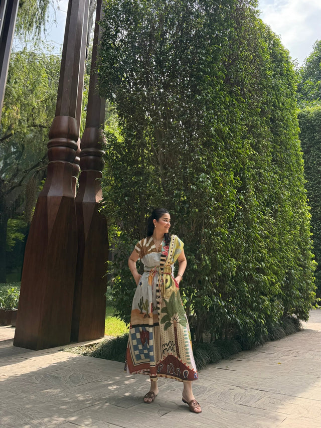 Bonita Dress in Encanto print - Dress - Mizyana