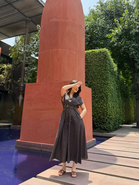 Bonita Dress in Perla print - Dress - Mizyana