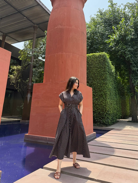 Bonita Dress in Perla print - Dress - Mizyana