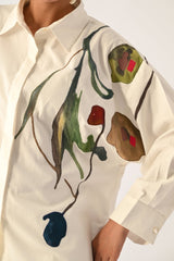 Botanica IVORY Sky Appliqu√© Shirt - Shirt - Mizyana