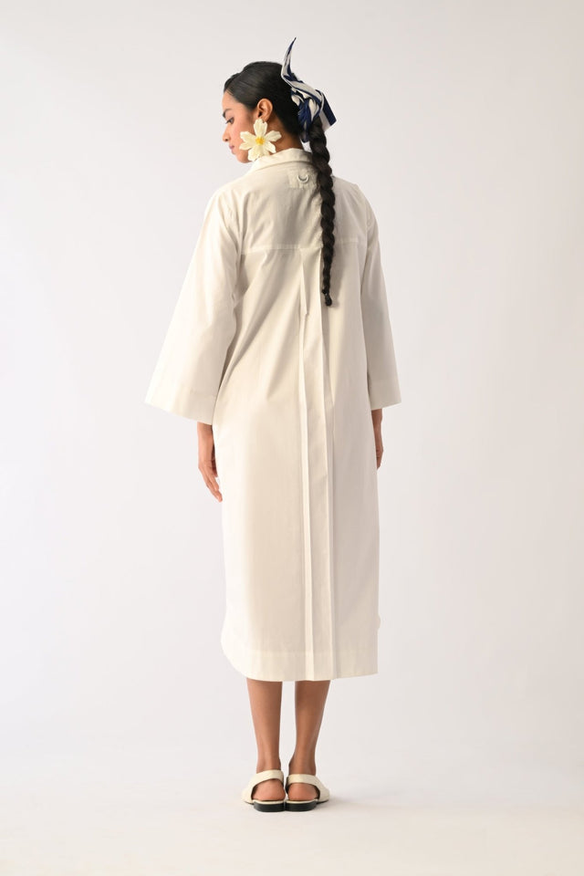 Botanica IVORY Wrap Appliqu√© Dress - Dress - Mizyana