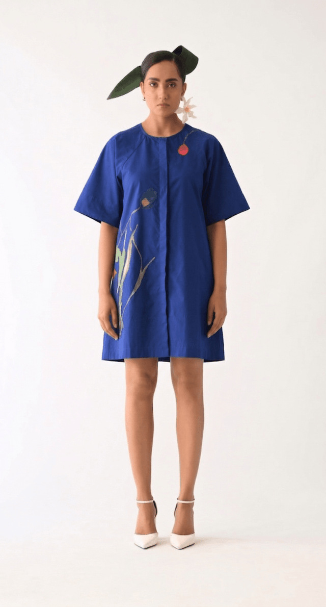 Botanica RB Aline Short Appliqu√© Dress - Dress - Mizyana