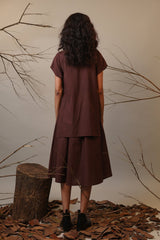 Brown CB Stara Dress - Dress - Mizyana