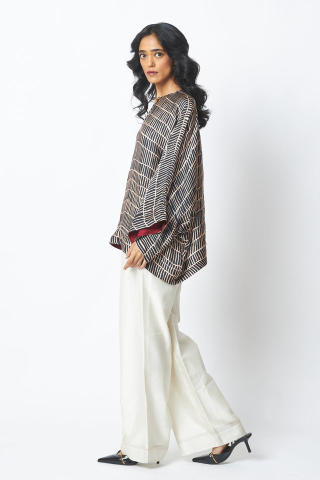 BW Sabrina - Piano Top + Pants - Two-Piece Set - Mizyana