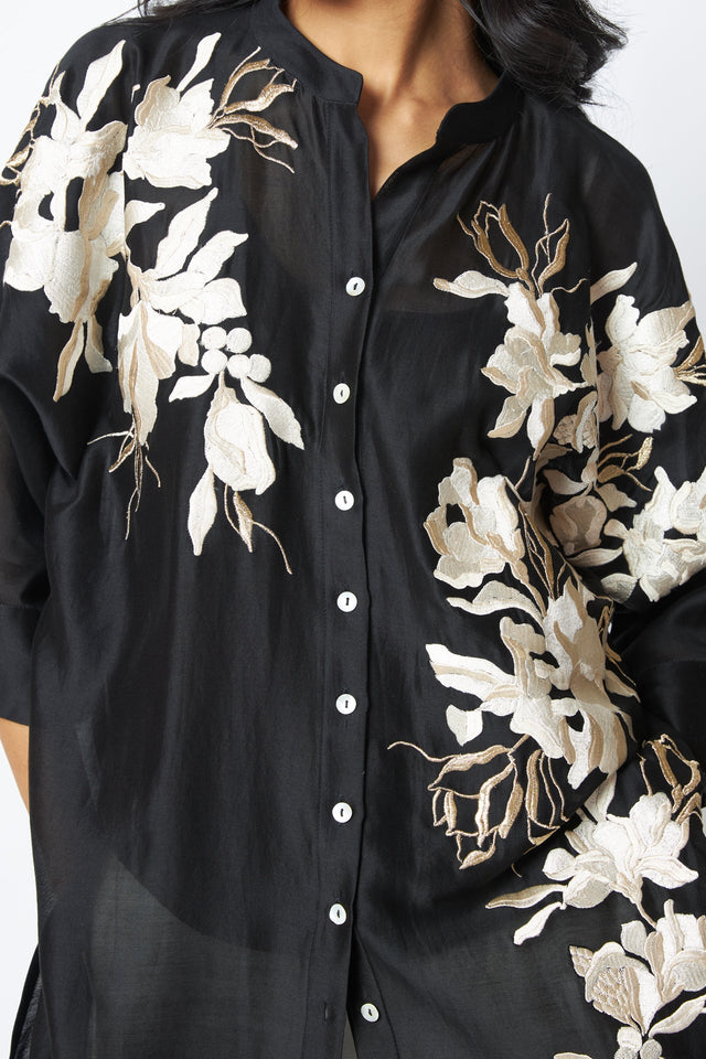BW Yercad - Easy Shirt Tunic + Pants - Two-Piece Set - Mizyana