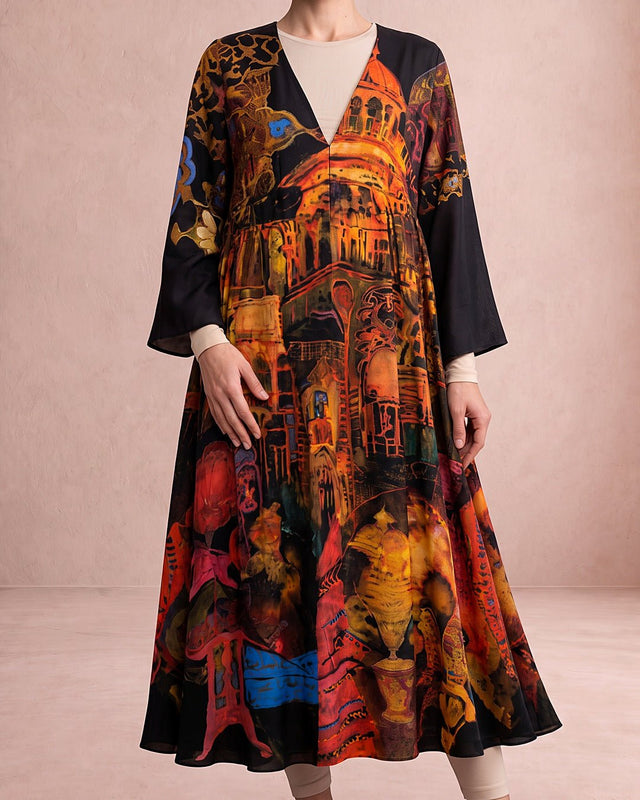 Cairo Nights Dress - Swim Dress - Mizyana