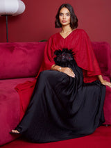 Cape layered Kaftan - Kaftan - Mizyana