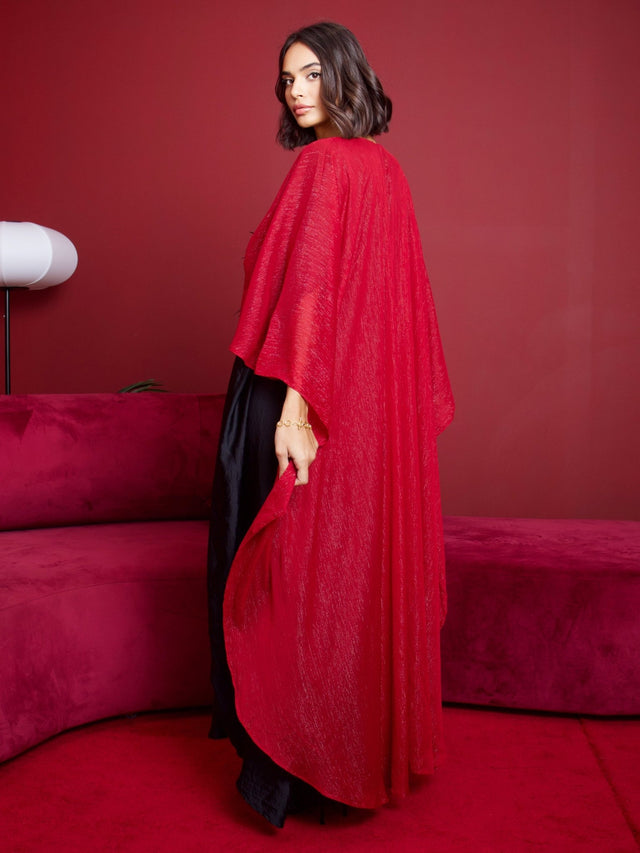 Cape layered Kaftan - Kaftan - Mizyana
