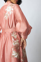 Carmen - Modest Wrap Midi Dress - Dress - Mizyana