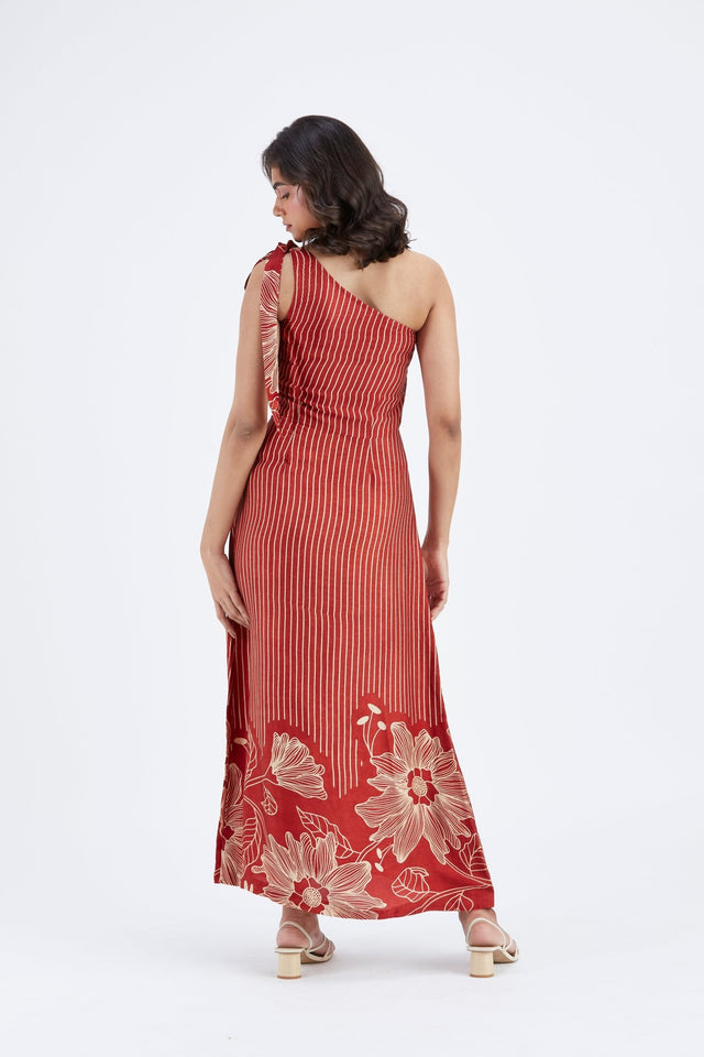 Cecilia Red dress - Dress - Mizyana