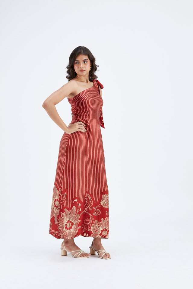 Cecilia Red dress - Dress - Mizyana