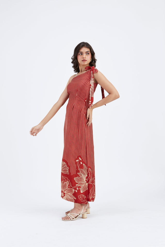 Cecilia Red dress - Dress - Mizyana